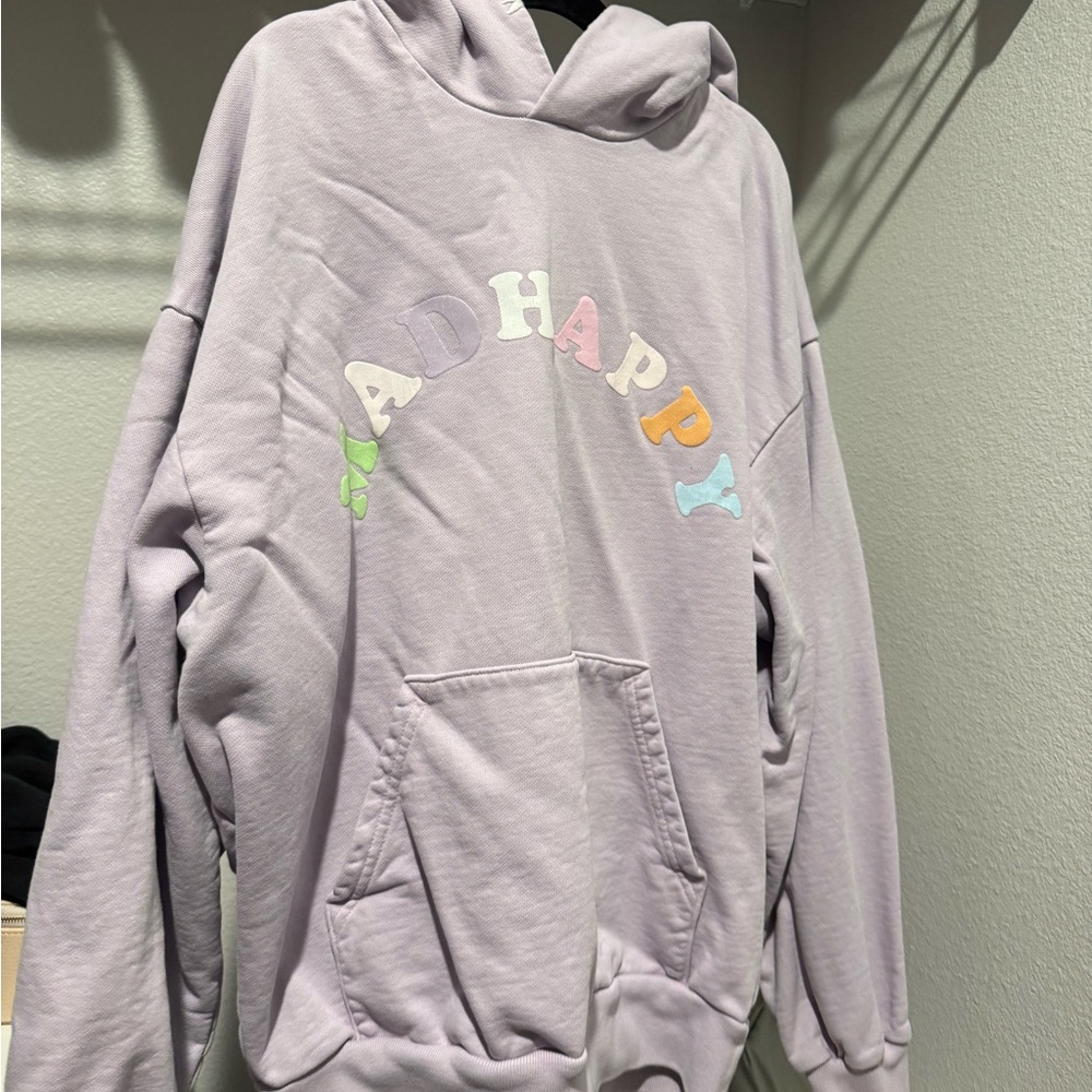 Lavender Graphic Hoodie